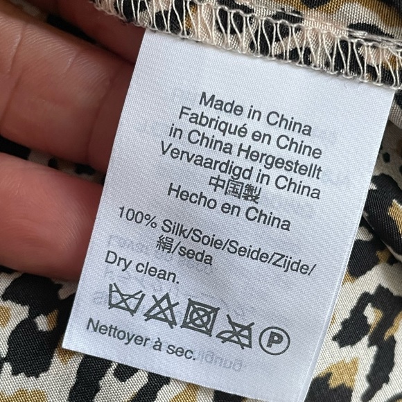 J.Crew Leopard Print Silk Shirt - Picture 5 of 13